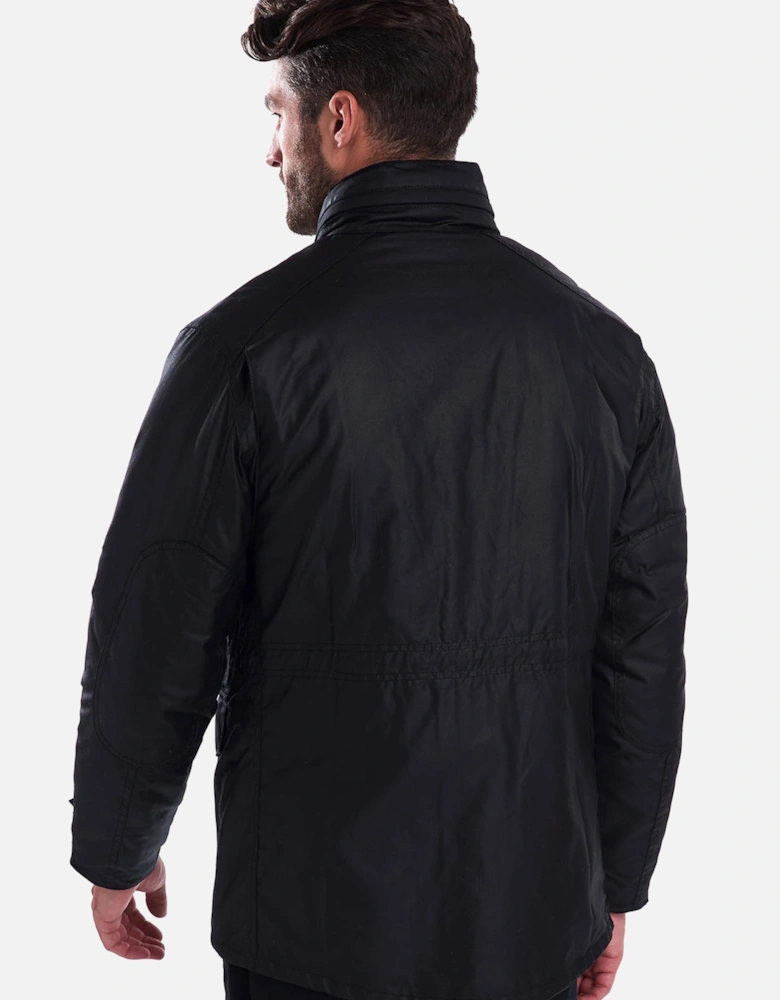 Sapper Wax Jacket Black