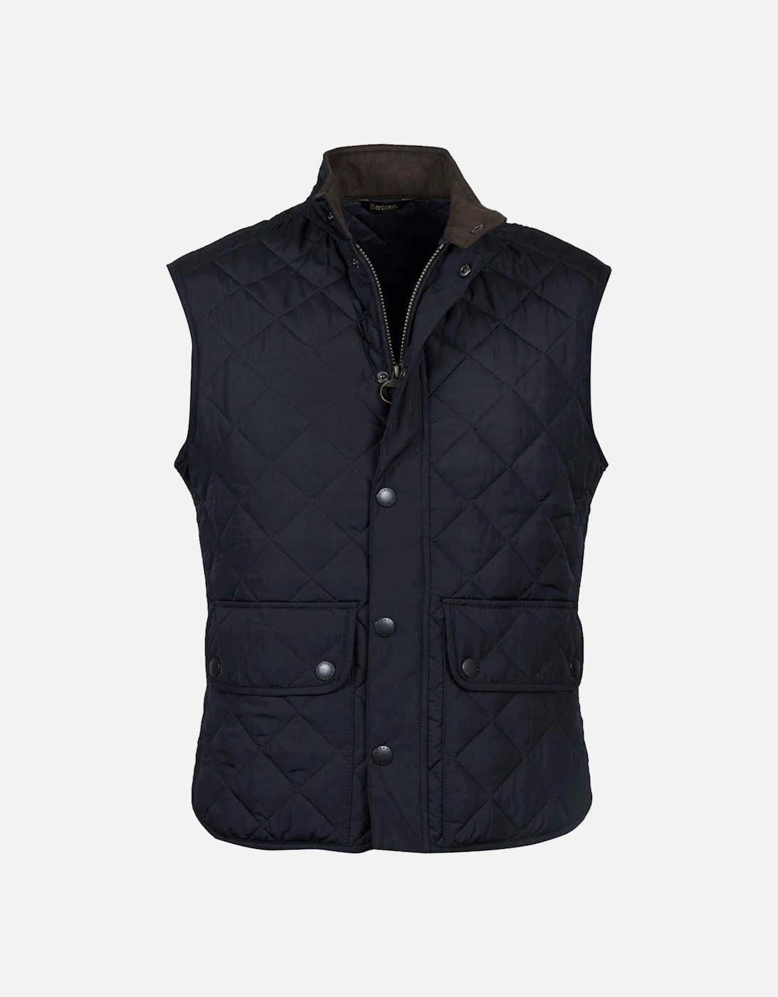 Lowerdale Quilted Gilet Navy, 4 of 3