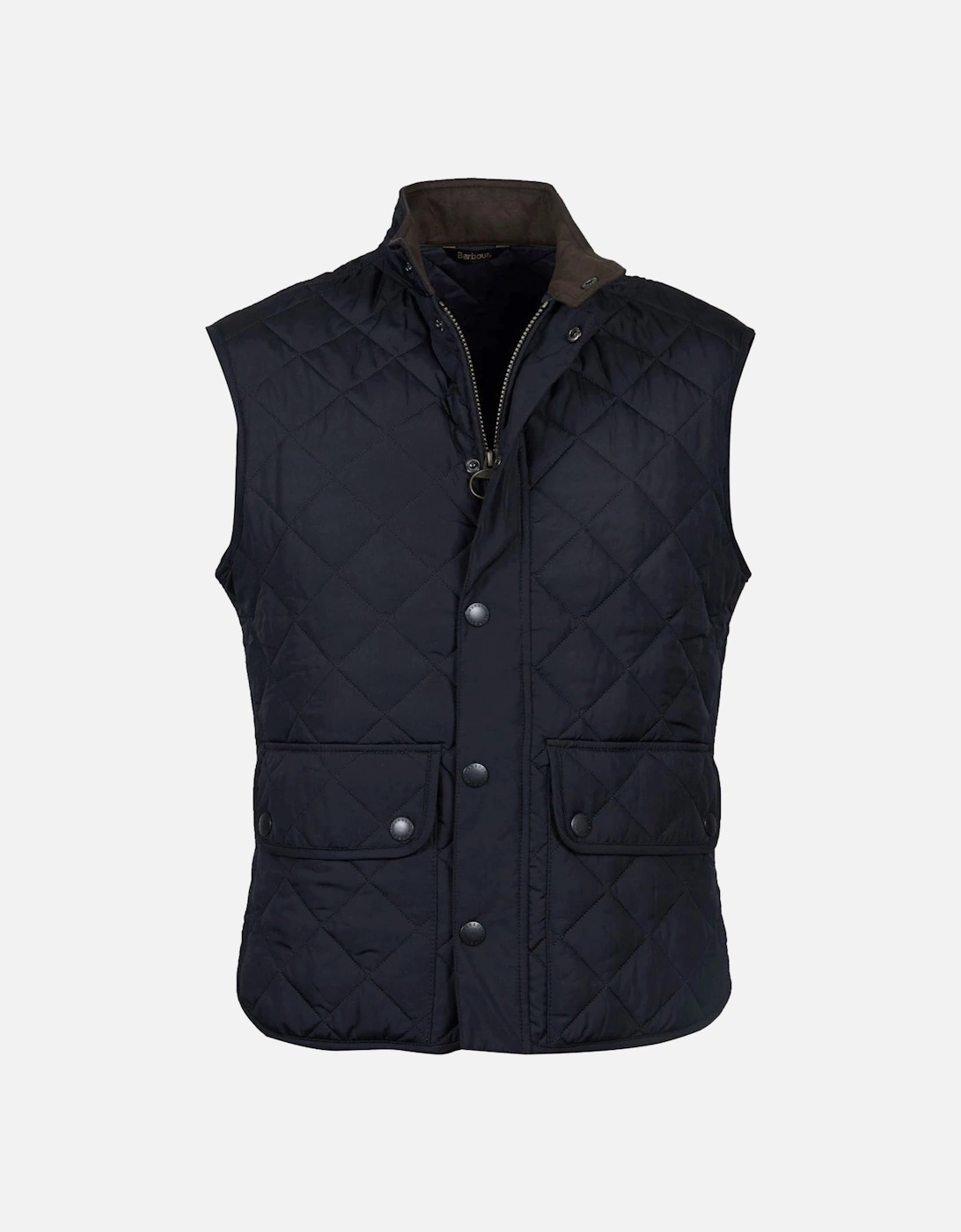 Lowerdale Quilted Gilet Navy, 3 of 2