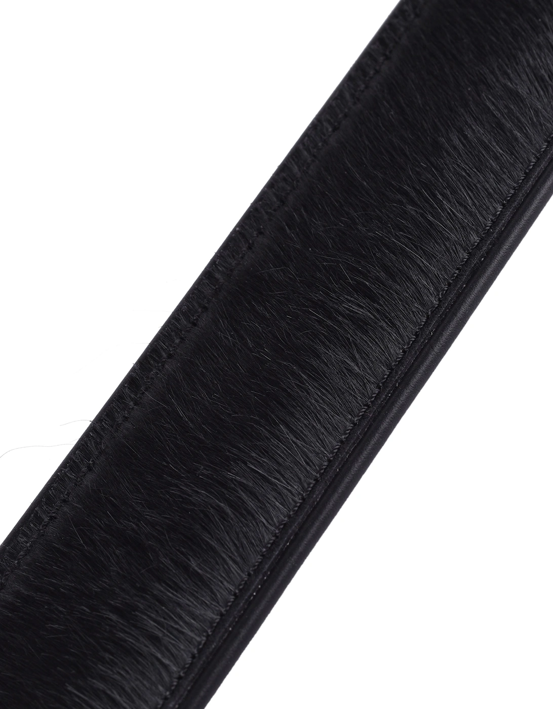 Horsy Leather Belt Black
