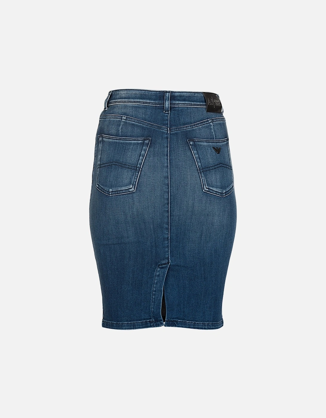 Jeans Women's Denim Midi Skirt Blue