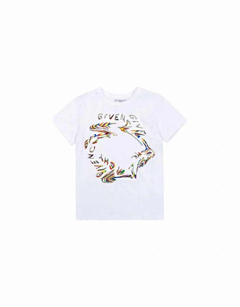 - Boys Graphic Print T-shirt White