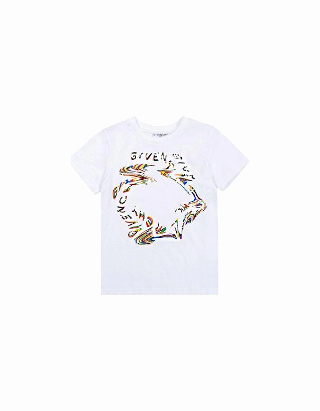 - Boys Graphic Print T-shirt White, 3 of 2