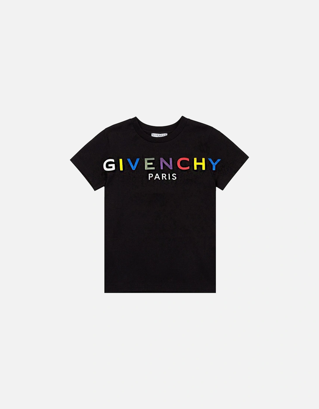 - Boys Black Multicoloured T-Shirt, 2 of 1