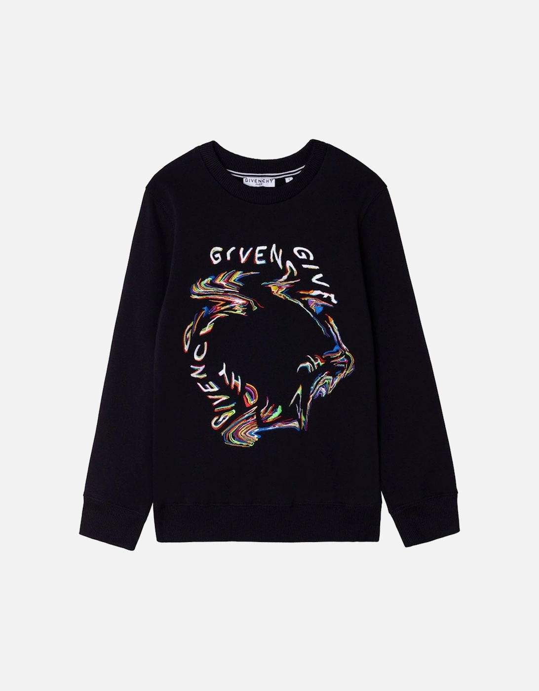 - Boys black Graphic Print Sweater, 2 of 1