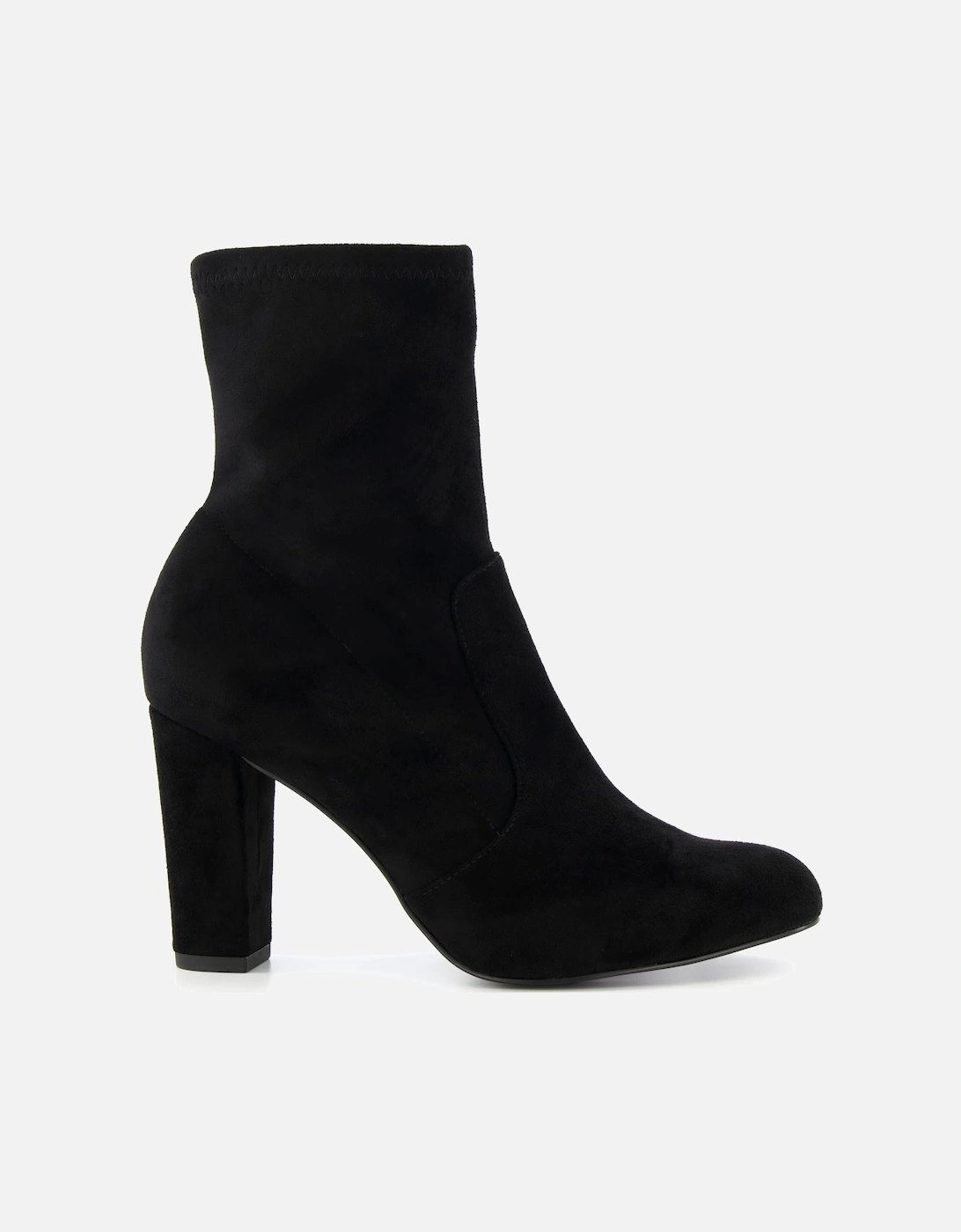 Ladies Oty - Stretch Heeled Ankle Boots, 2 of 1