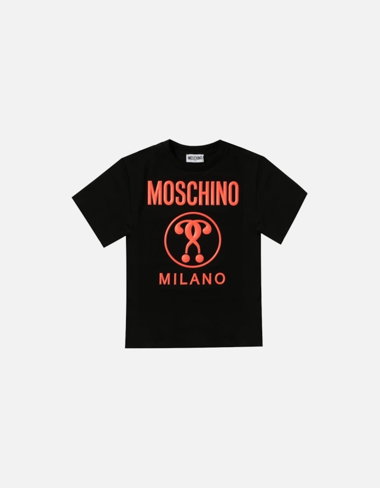 Boys Milano Logo T-Shirt Black