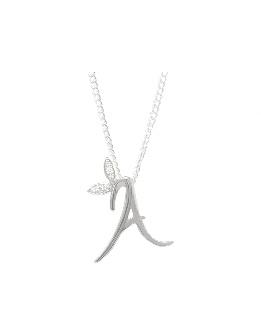 Mini Winged Initial Necklace, 2 of 1