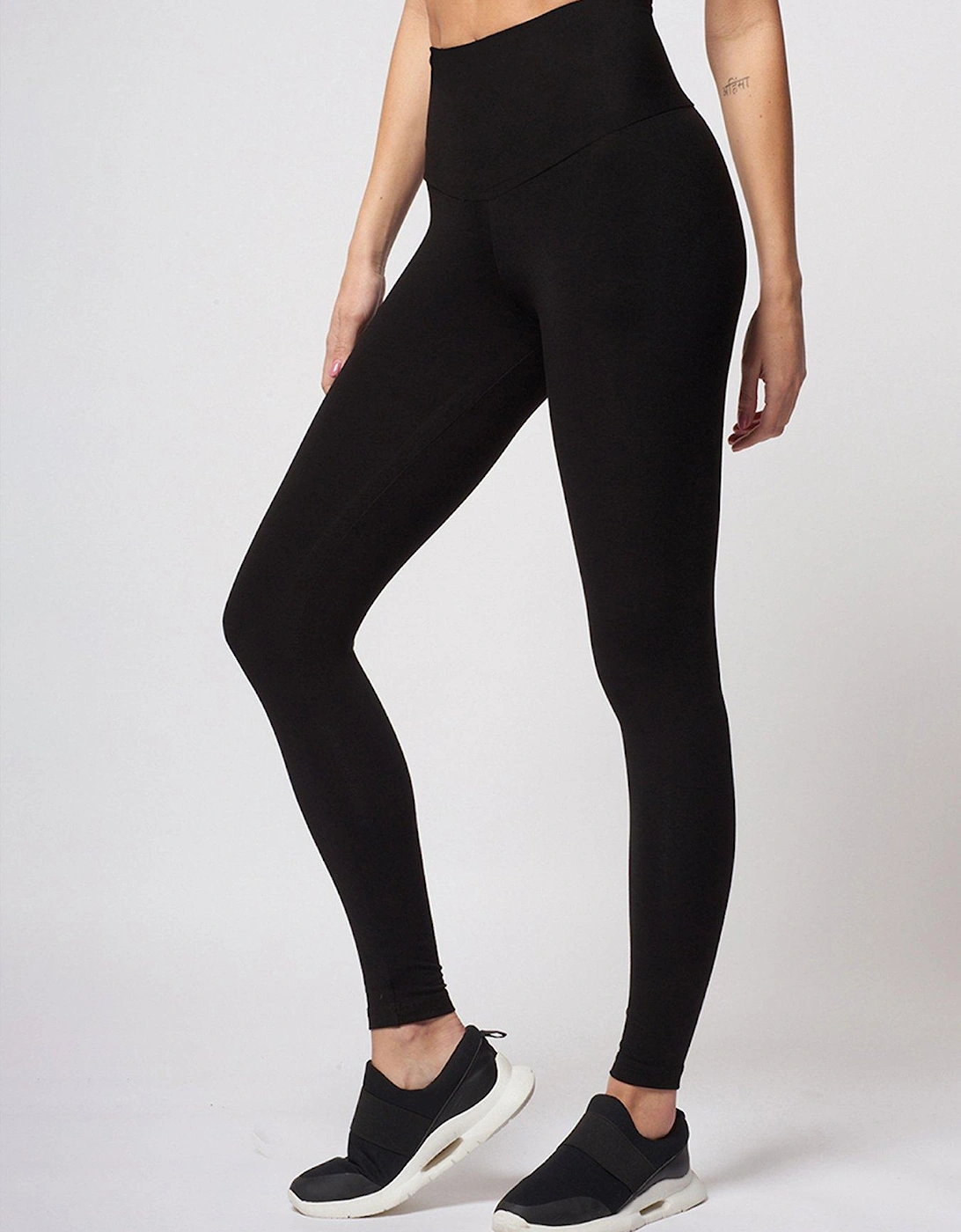 Tummy Control Extra Strong Compression Full Length Legging - Black, 7 of 6