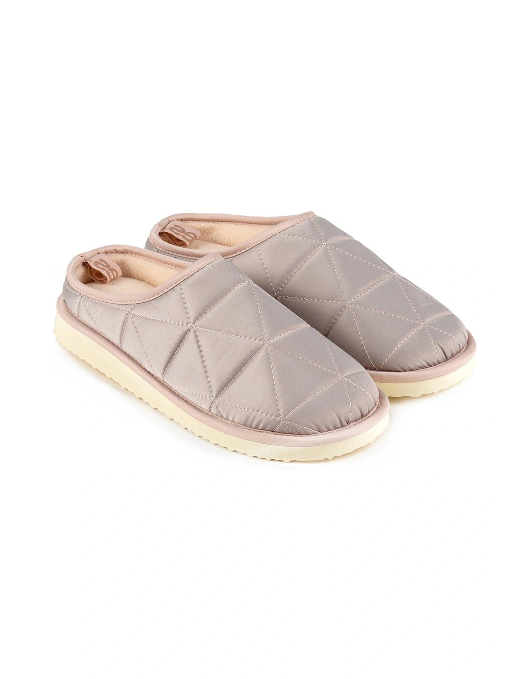 Premium Quilted Mule Slipper - Pink, 2 of 1