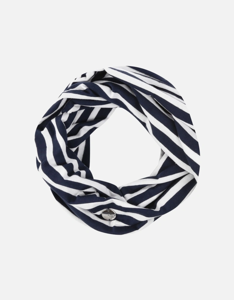 Womens/Ladies Shaila Striped Jersey Scarf