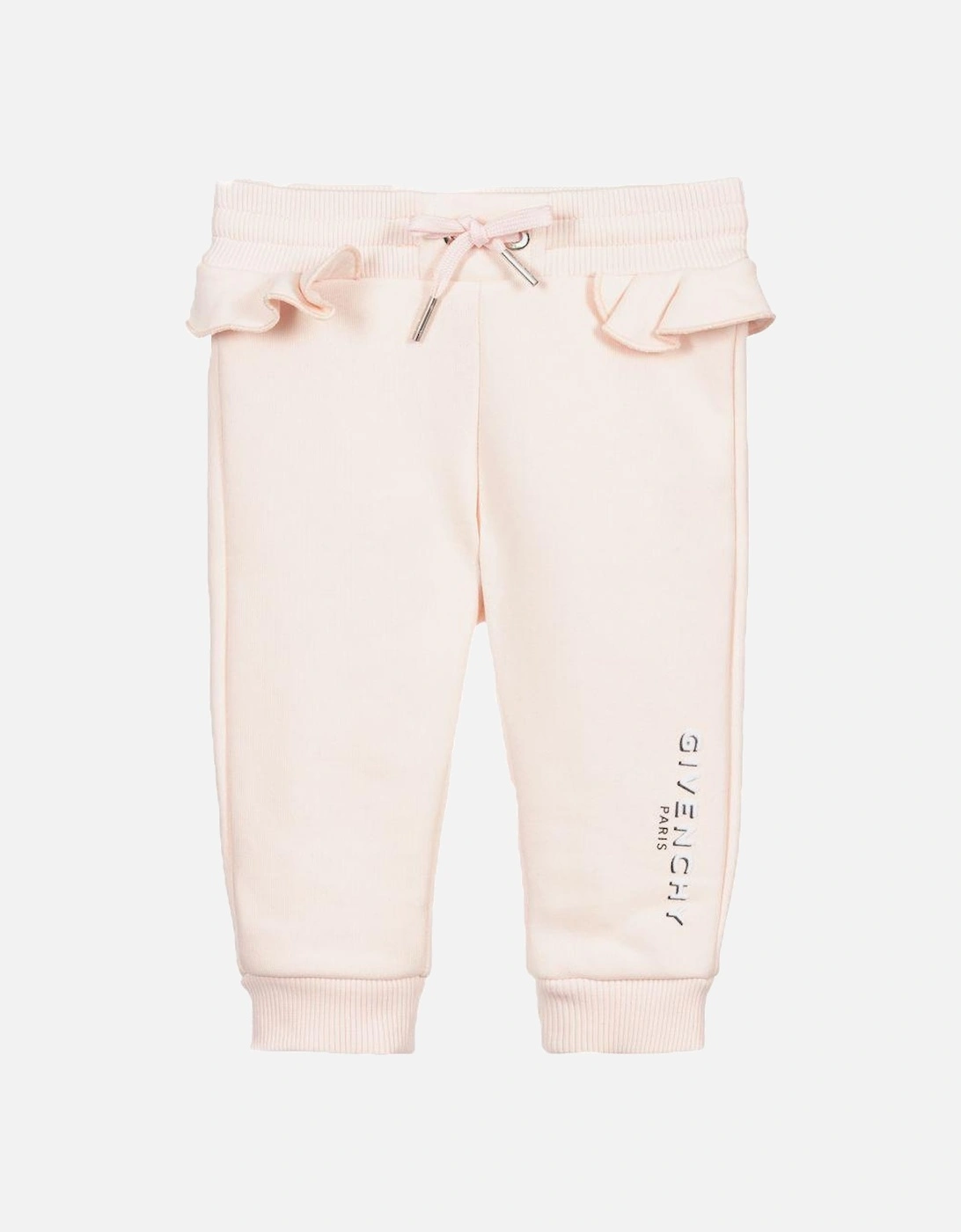 Baby Girls Logo Print Joggers Pink, 3 of 2