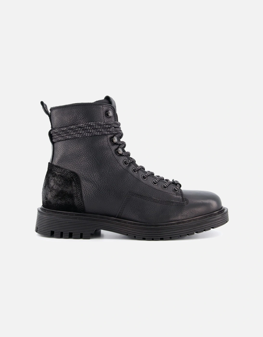 Mens Chasers - Chunky Lace-Up Ankle Boots