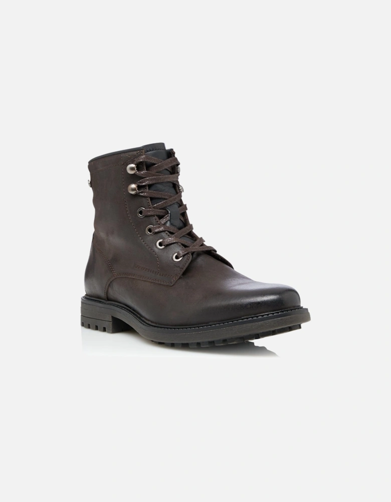 Mens Credit - Casual Warm Lined Lace Boots