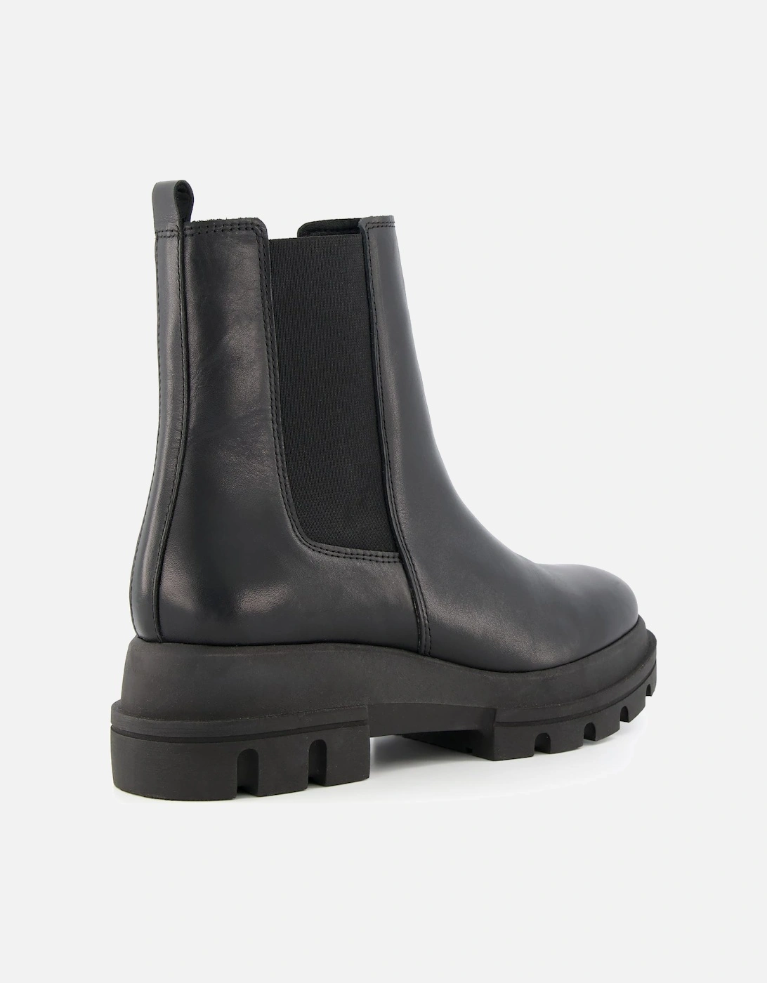 Ladies Provenses - Leather Chunky Sole Chelsea Boots