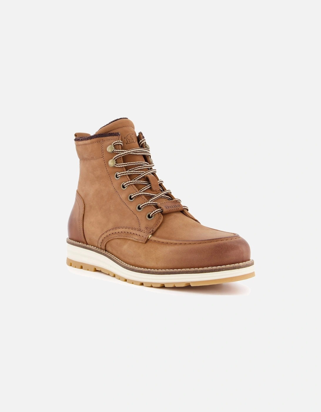 Mens Crannes - Casual Lace Up Hiker Boots, 6 of 5