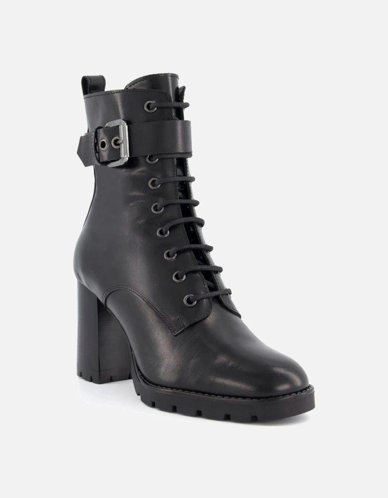 Ladies Passio - Buckle Detail High Heeled Ankle Boots