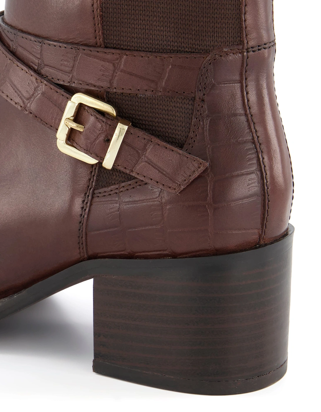 Ladies Tildings - Ankle-Strap Knee-High Boots