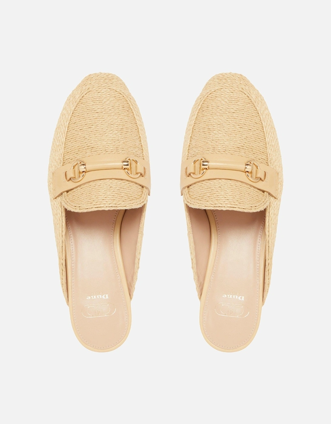 Ladies Glowin - Snaffle Trim Backless Loafers