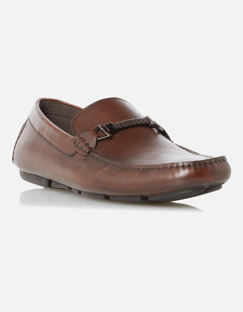 Mens Beacons - Driver Moccasins With Woven Trim