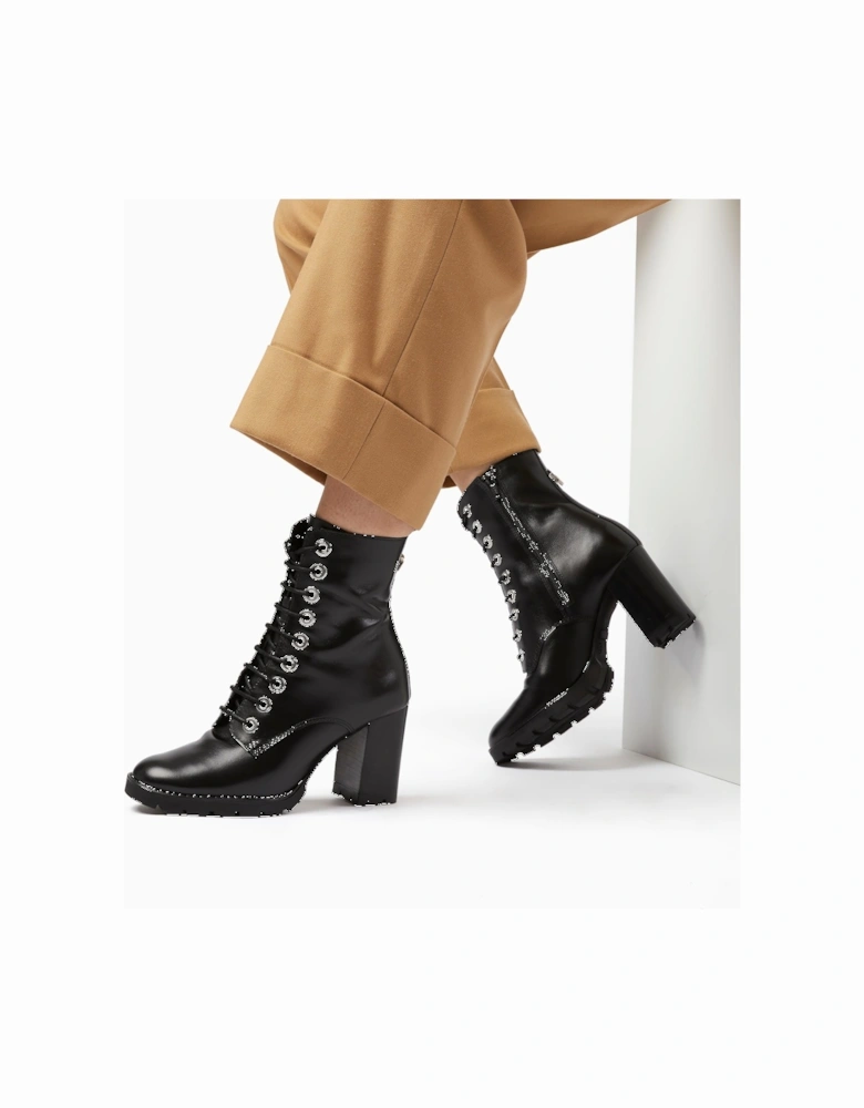 Ladies Passo - Block Heel Hiker Ankle Boots