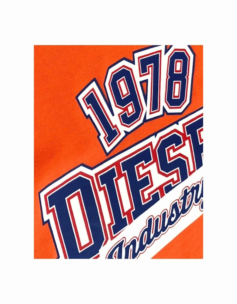 Mens T Diegos T Shirt 1978 Print Orange