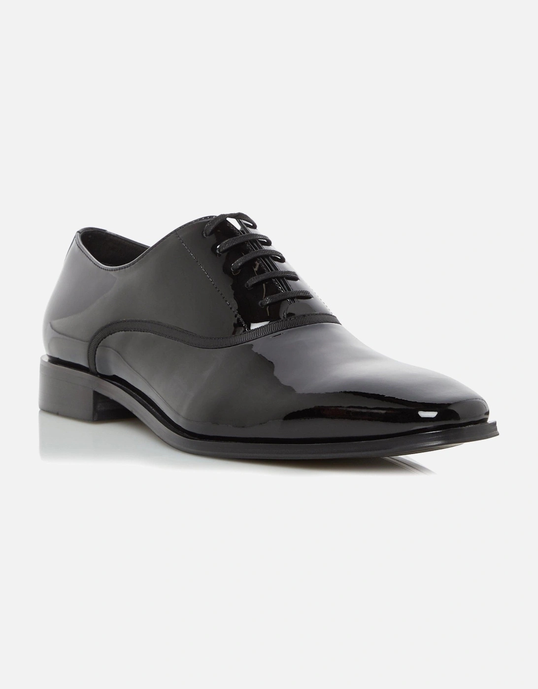 Mens Swan - Smart Patent Oxford Shoes, 7 of 6
