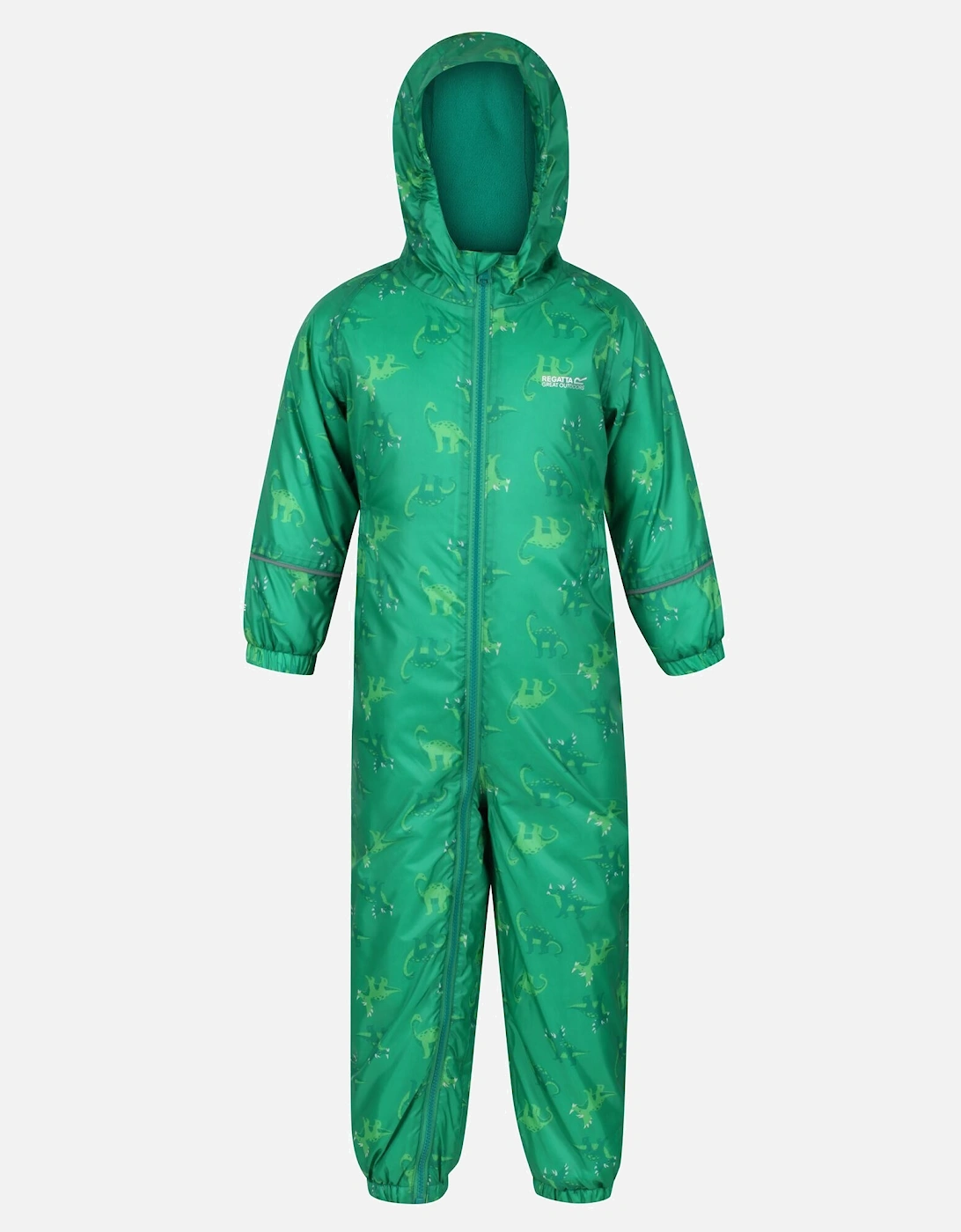 Childrens/Kids Printed Splat II Hooded Rainsuit, 6 of 5