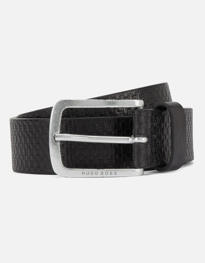 BOSS Jor-hb-a_sz35 Leather Belt Black