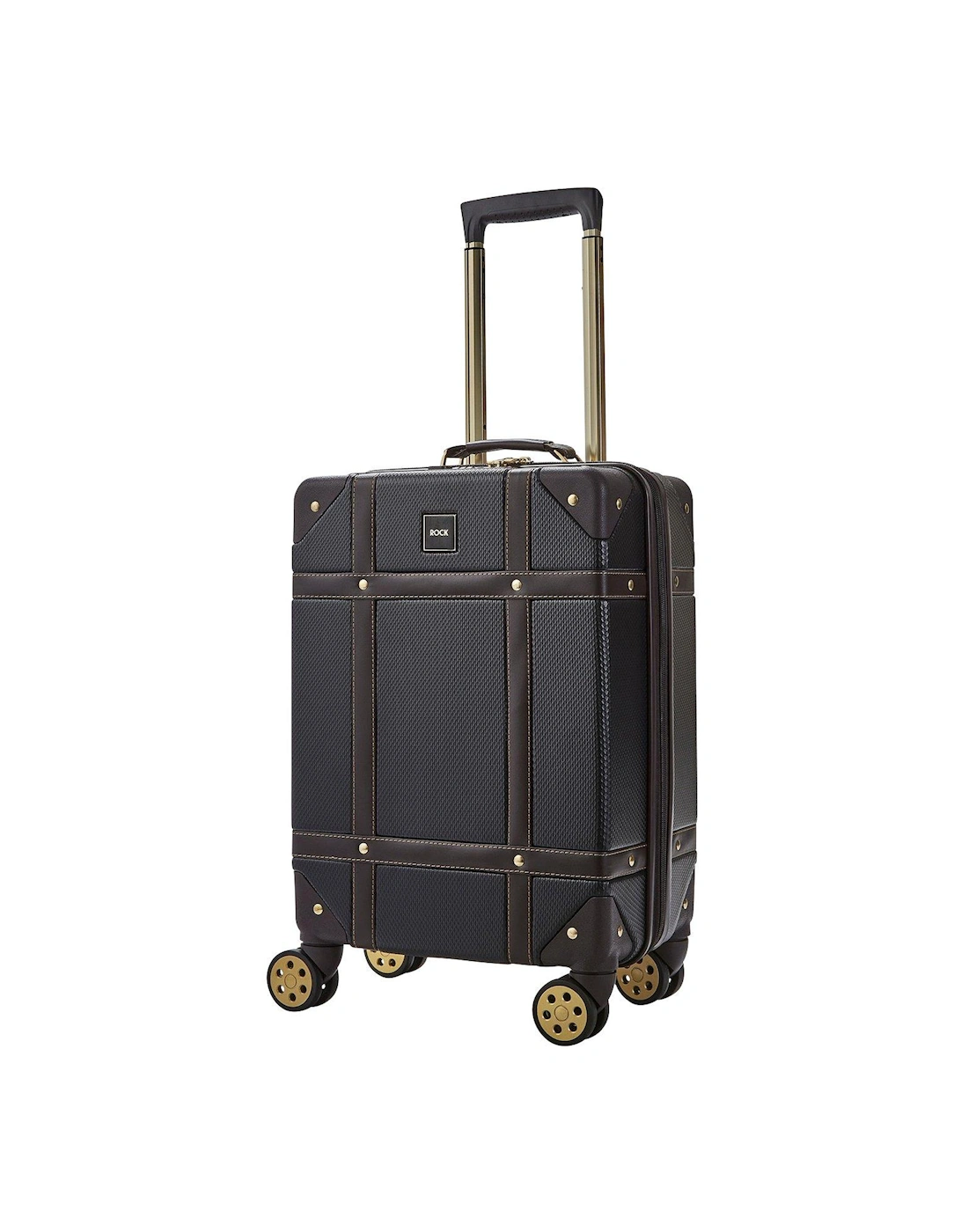 Vintage Carry-on 8-Wheel Suitcase - Black, 2 of 1