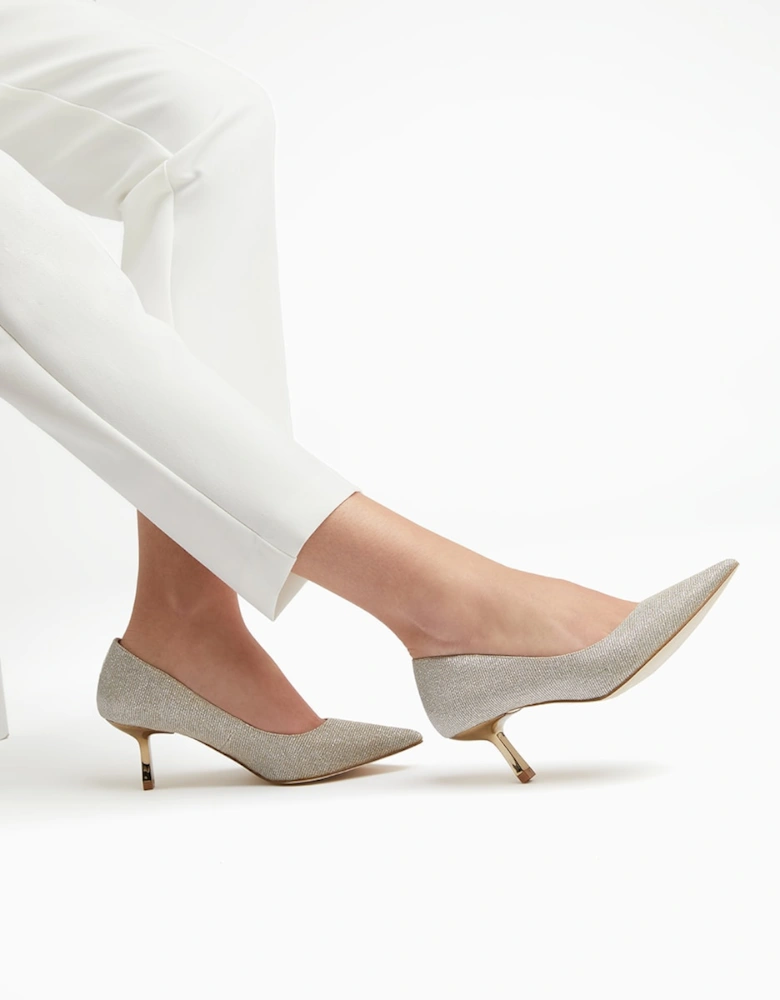 Ladies Anastasia - Mid Heel Court Shoes