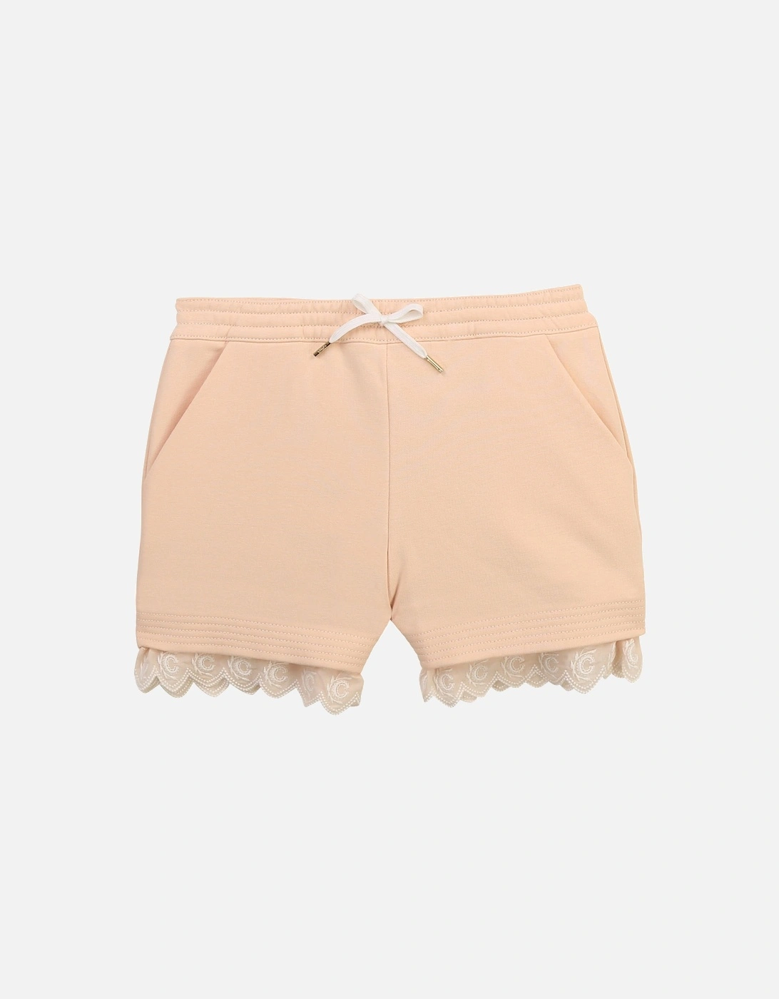 Girls Pink Logo Shorts, 3 of 2