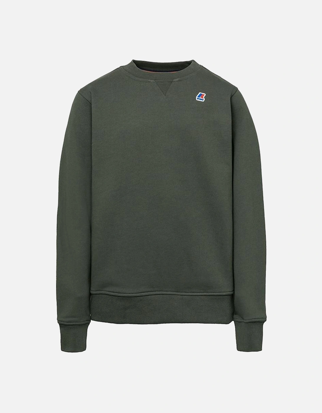 K-Way Kids Baptiste Logo Sweat Khaki, 4 of 3