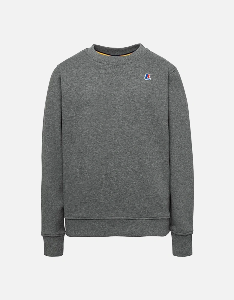 K-Way Kids Baptiste Logo Sweat Grey