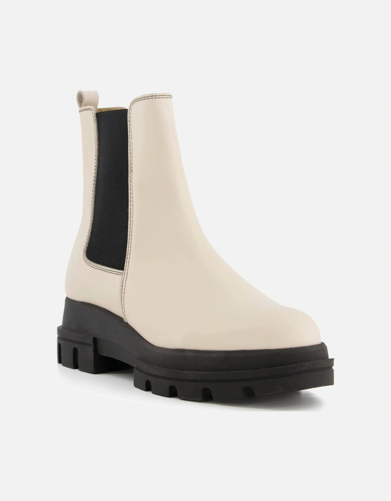 Ladies Provenses - Leather Chunky Sole Chelsea Boots