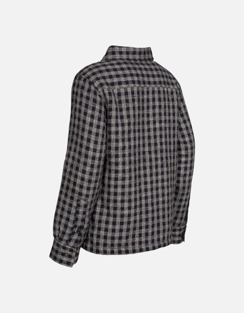 Childrens/Kids Average Long Sleeved Gingham Shirt