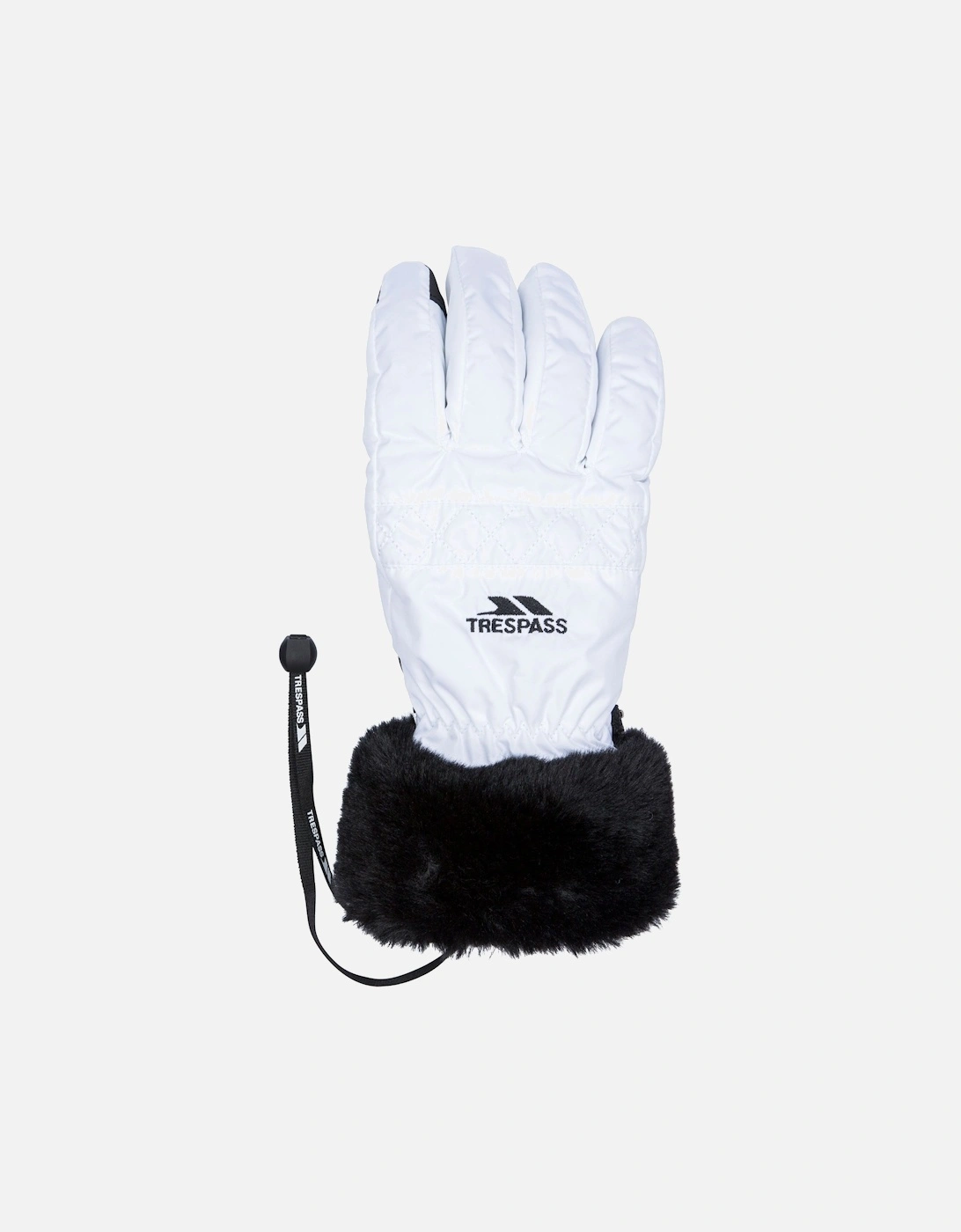 Trespass Women's White / Yanki Gloves - : L