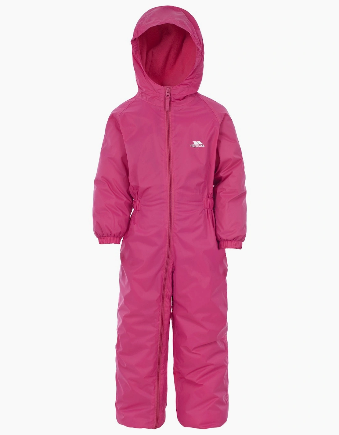 Trespass Kids Unisex Dripdrop Padded Waterproof Rain Suit - Pink - Size: 5 years/6 years