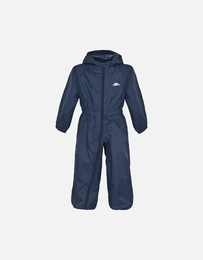 Childrens/Kids Button Waterproof Rain Suit