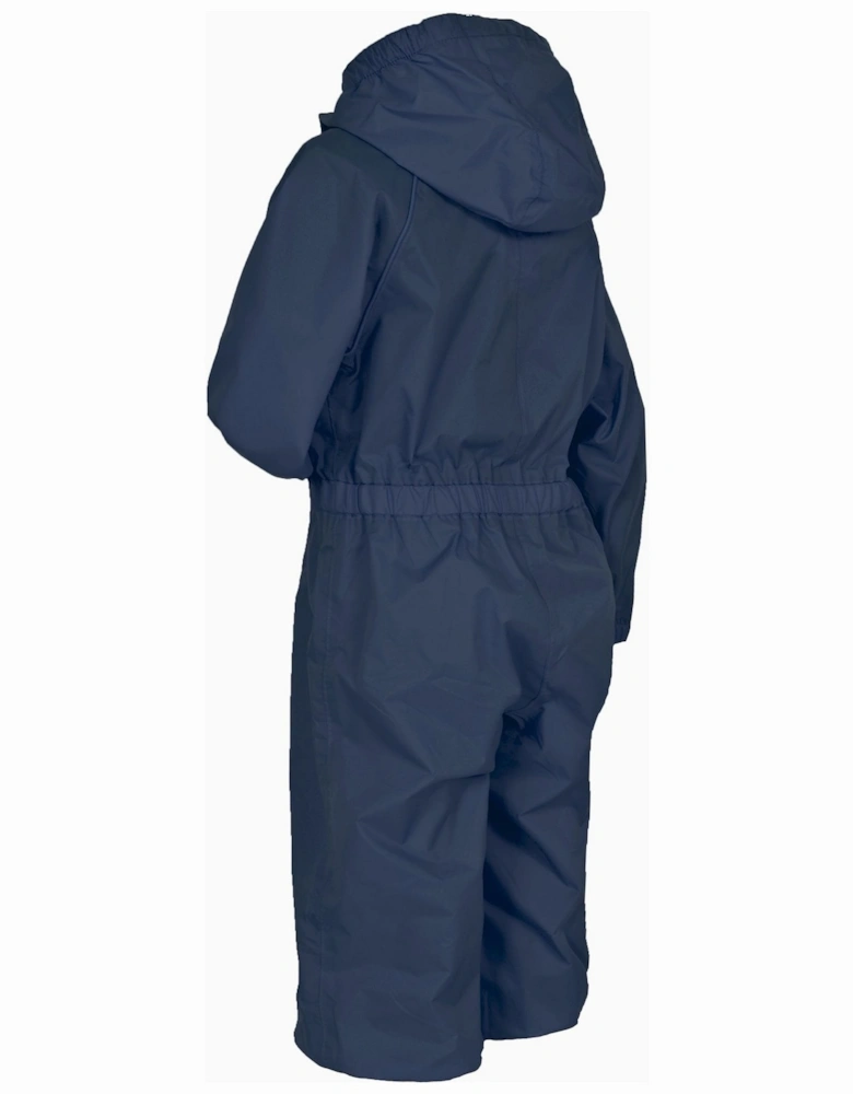 Childrens/Kids Button Waterproof Rain Suit