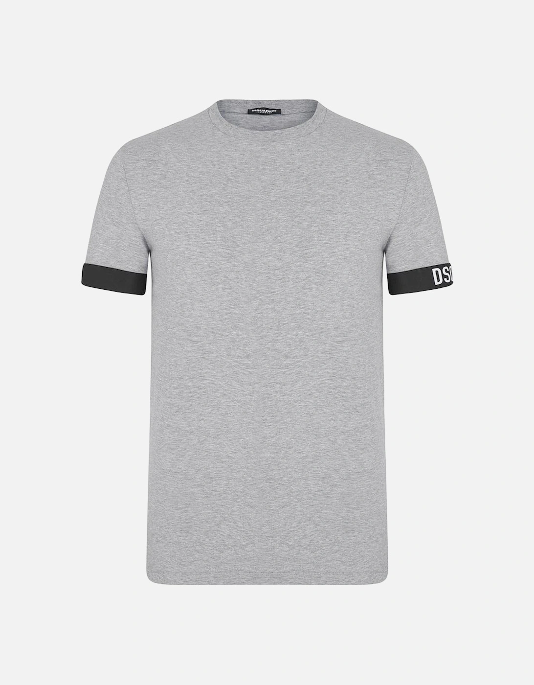 Men's Cuff Logo T-Shirt Grey, 2 of 1