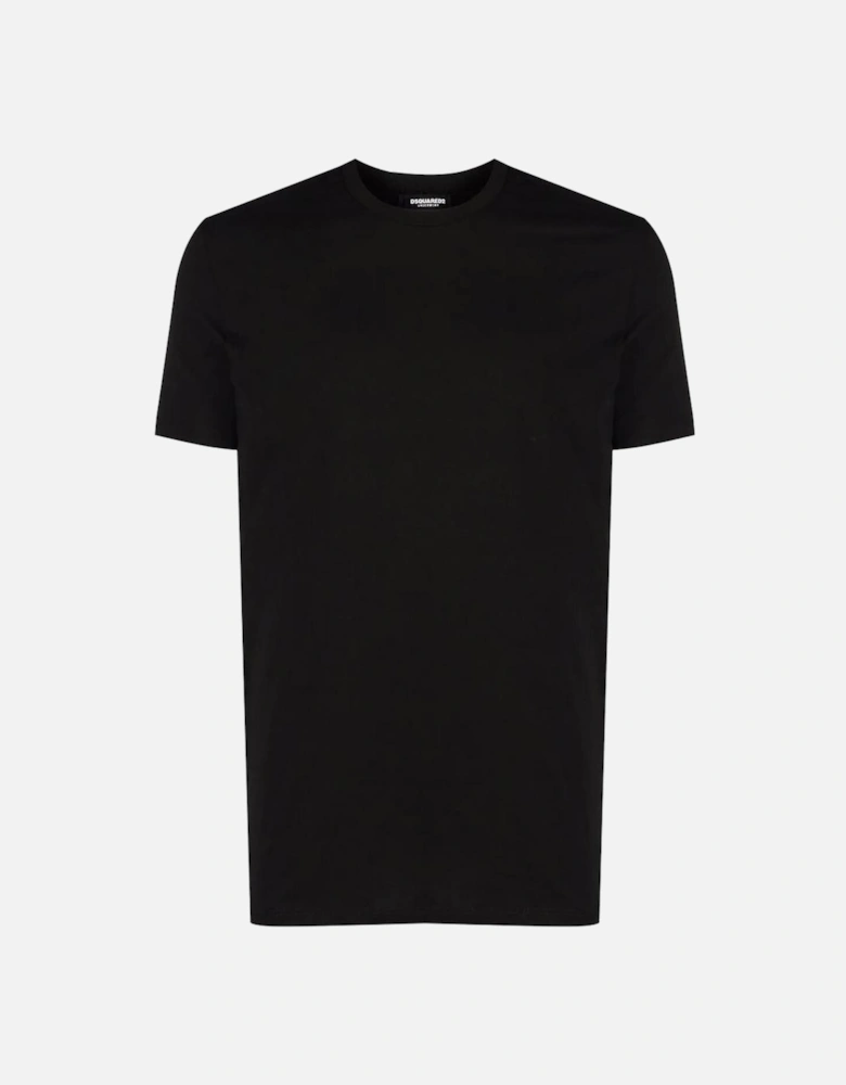 Men's Underwear Back Logo T-Shirt Black