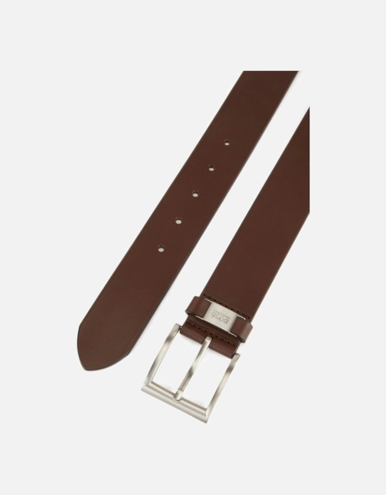 Men's C-Connio Dark Brown Leather Belt