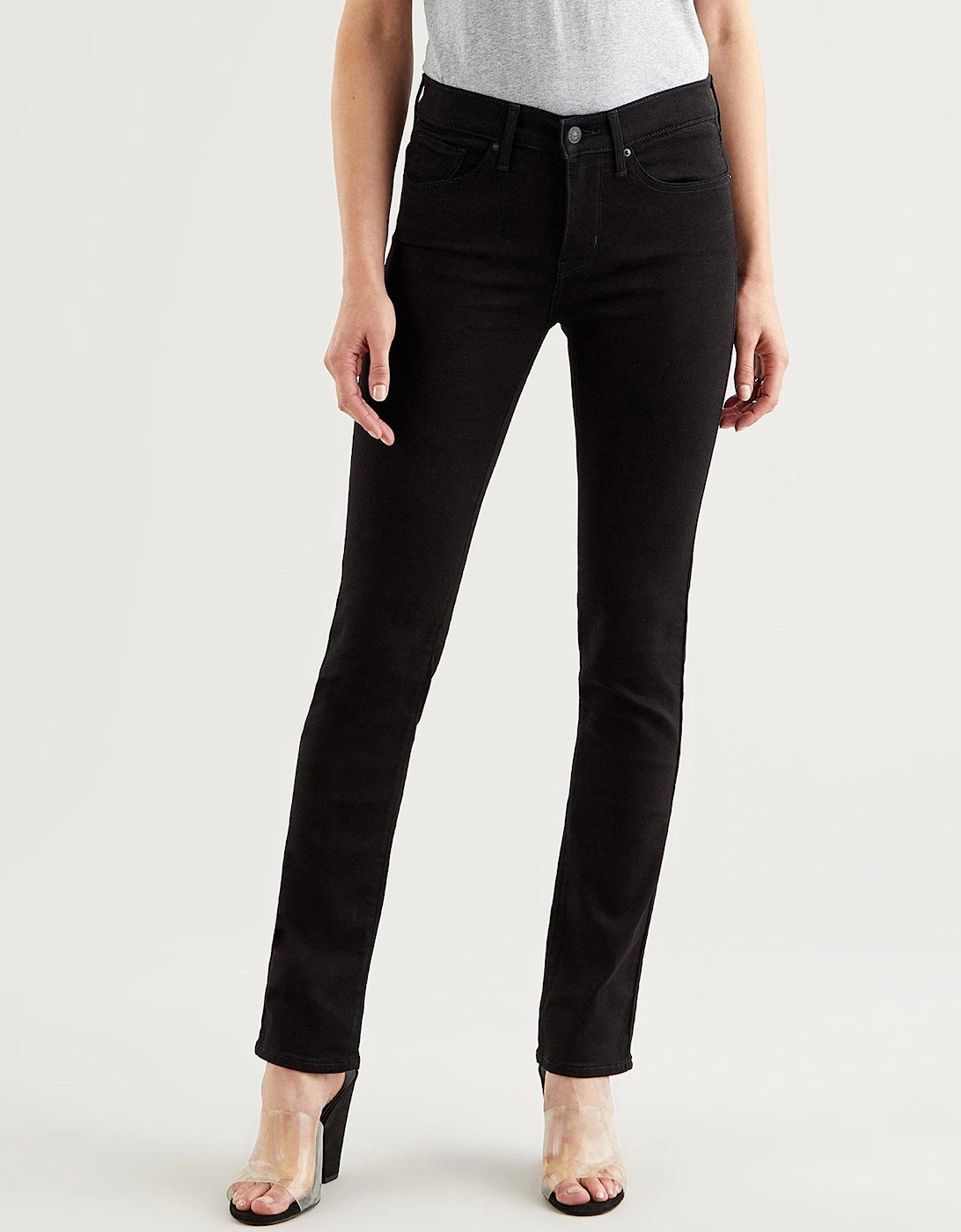 312™ Shaping Slim Leg Jean - Soft Black, 6 of 5