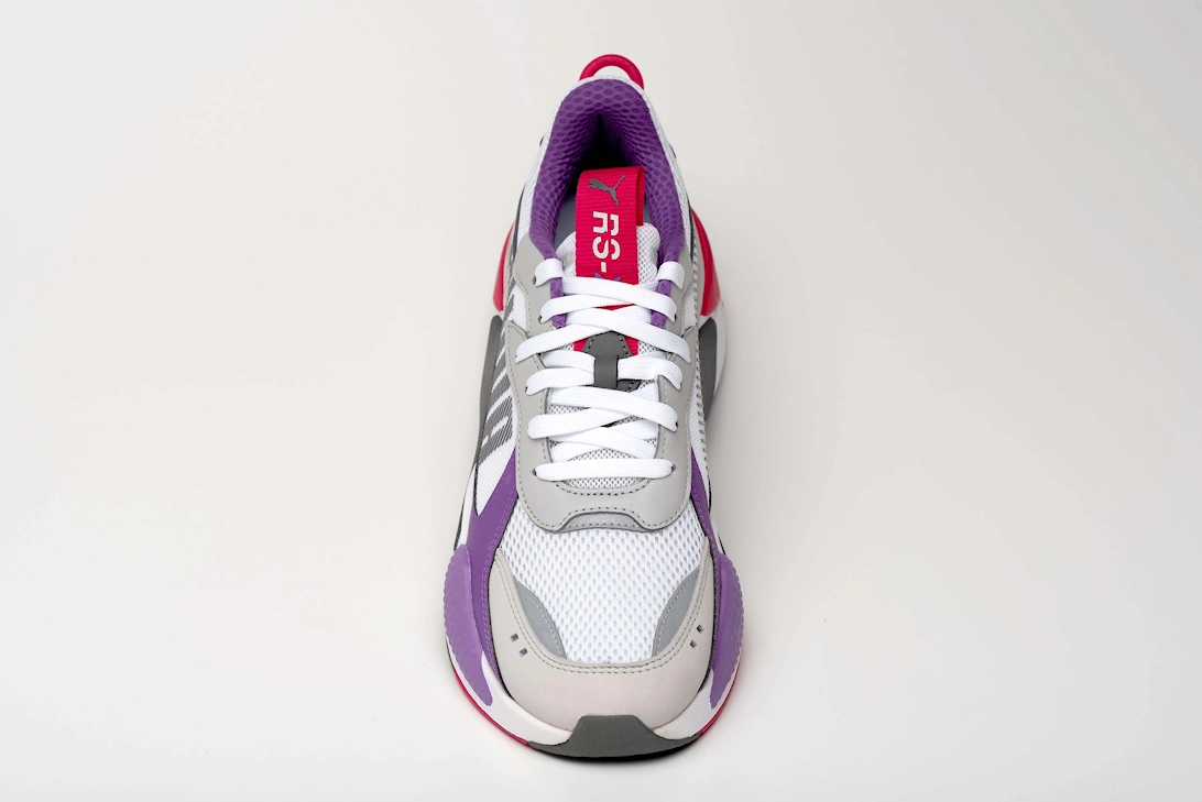 RS-X Bold White High Rise Royal Lilac