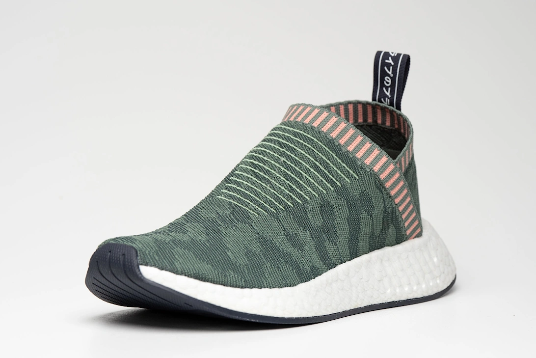 NMD CS2 Primeknit Boost Trace Green Pink