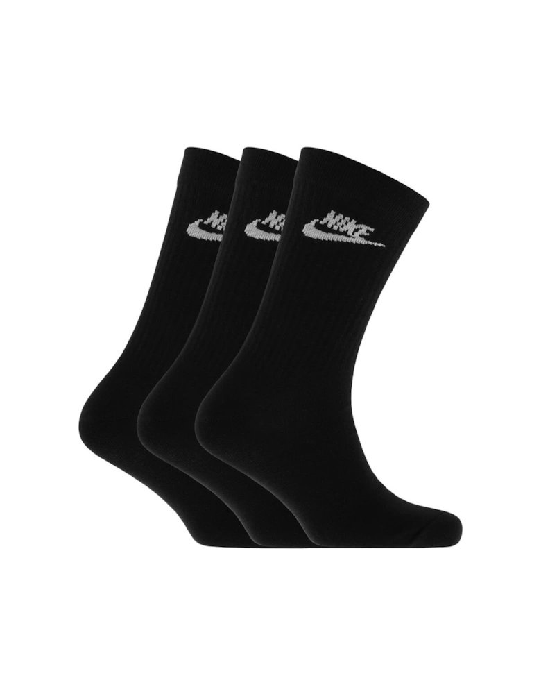 3 Pack Socks Black