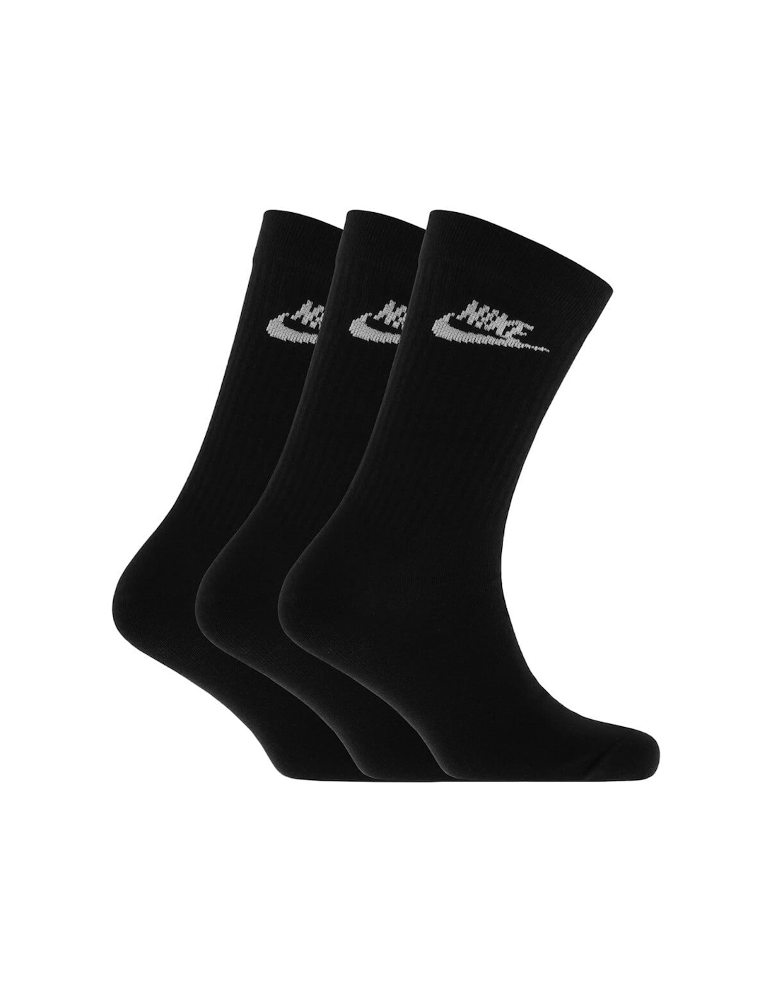 3 Pack Socks Black, 2 of 1