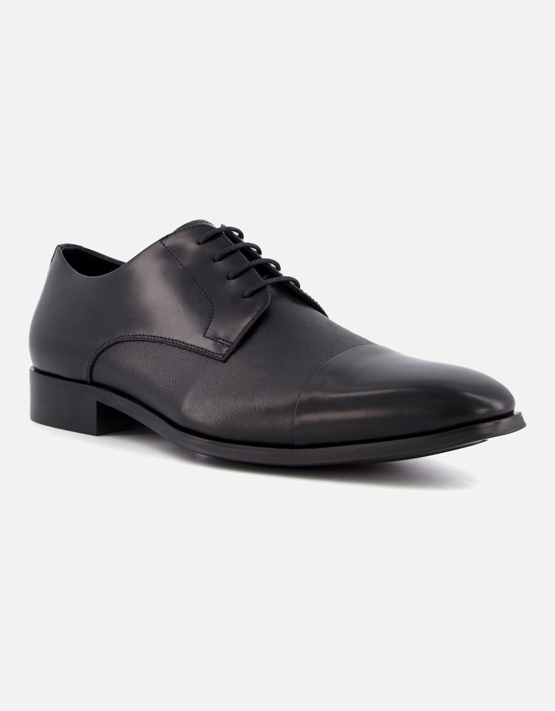 Mens Sheet - Saffiano Leather Oxford Shoes, 6 of 5