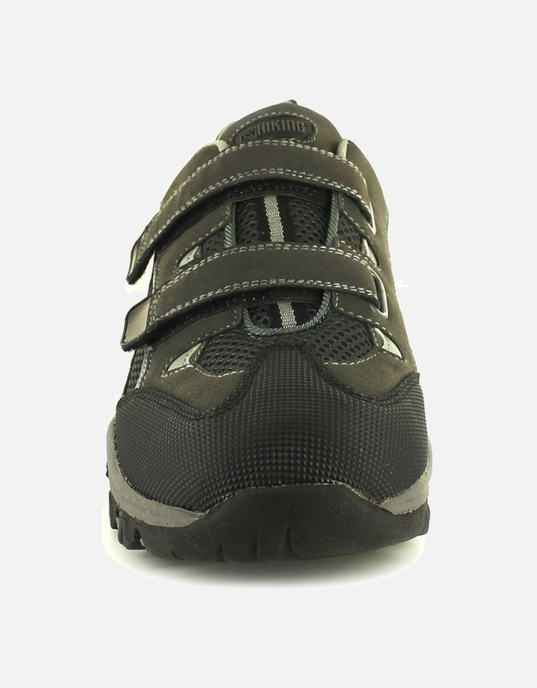Mens Walking Shoes Trainers Carnvel Touch Fastening grey UK Size